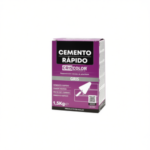 Cemento Rápido Gris, Cemento en Polvo de Color Gris, Material de Construcción para Proyectos Rápidos - Product Image 2