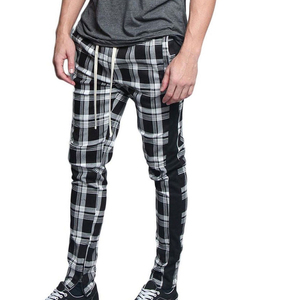 <b>Men</b> Flannel Pants Plaid <b>Pajama</b> Pants 100% Pure Cotton Lounge Wear Side Pockets Elastic Drawstring Sleepwear Trouser - Product Image 3