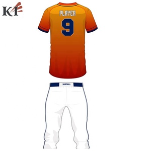 <b>Cheap</b> Price Customized Baseball Softball Jersey Digital Print Anti-Bacterial Quick Dry Breathable Uniform <b>Set</b> Short Sleeve Pants - Product Image 3