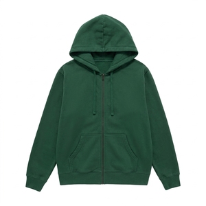 Sudadera con Capucha Personalizada Unisex, de Poliéster y Algodón, Tejida, Color Sólido, Corte Ajustado, para Otoño, Ropa de Trabajo, Deportiva, con Logotipo Frontal - Product Image 2