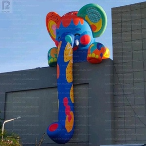 Elefante Inflable Gigante LED Brillante y Colorido, Modelo Personalizable con Logotipo, Accesorio Inflable para Eventos, Decoración de Centros Comerciales, Cabina de Fotos - Product Image 3