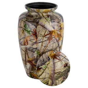 โกศบรรจุอัฐิรูปทรงอเมริกัน รุ่น Next G-1 Vista Camouflage สีขาว ความจุ 200 คิวบิกอินช์ - Product Image 2