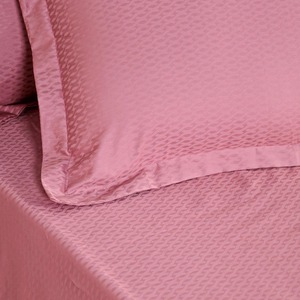 Elegant <b>Blush</b> <b>Pink</b> Bedsheet <b>Set</b> With Soft Cozy Texture Premium Chic <b>Bedding</b> For Stylish Modern Bedroom Decor - Product Image 2