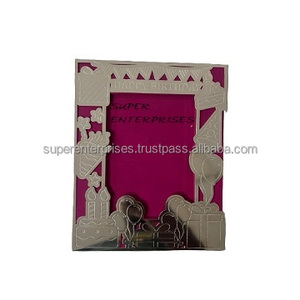 Luxury Aluminium <b>Metal</b> Shell Photo Picture Frame European White Shells Photo Frame High-grade Holiday/Wedding <b>Metal</b> Photo Frame - Product Image 2
