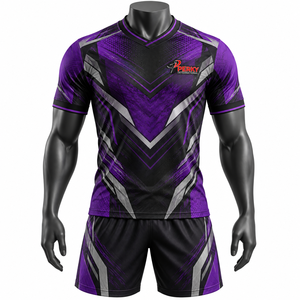 Ropa Deportiva Ligera de Secado Rápido para Entrenamientos Competitivos, Prácticas al Aire Libre y Partidos de Torneo, Uniforme de Fútbol - Product Image 1