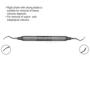 Curetas Dentales Gracey de Uso Médico Profesional a Precio Económico, Curetas Dentales Gracey Ligeras - Product Image 3