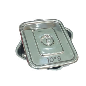 ถาดใส่เครื่องมือแพทย์แบบเหล็ก ขนาดสั่งทำได้ สำหรับคลินิก ห้องปฏิบัติการ ทันตกรรม และการผ่าตัด บริการ OEM - Product Image 4