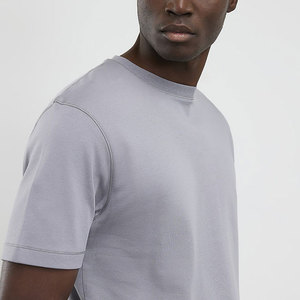 T-shirt décontracté tricoté pour l'extérieur, coupe classique, style streetwear, tendance, été, vintage, prix usine, vente en gros - Product Image 5