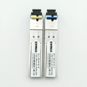 ตัวรับส่งสัญญาณ SFP 1.25G SM-1.25G-40-SC ตัวเชื่อมต่อแบบ Symco SC เป็น SC โหมดเดี่ยวไฟเบอร์ DDM 40กม. โมดูลแสง FTTH/ftx - Product Image 4
