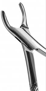 Forceps d'extraction dentaire pour molaire gauche maxillaire, à bec baïonnette décalé, en acier inoxydable, instrument réutilisable - Product Image 2