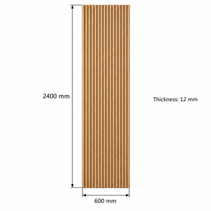 Wooden Flexible <b>Wall</b> Panel Engineered <b>Wood</b> Veneer Unfinished Fluted Design for Interior <b>Walls</b> <b>Decoration</b> Wooden <b>Wall</b> Panel - Product Image 2