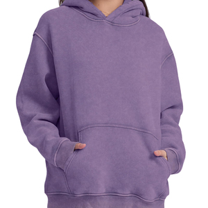 Sweat-shirt à capuche surdimensionné personnalisé en molleton de coton épais, unisexe, streetwear, fabricant de vêtements en marque blanche OEM ODM - Product Image 3