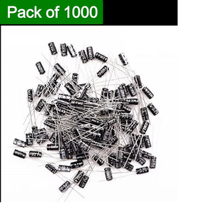 Condensador Electrolítico de Aluminio para Proyectos de Electrónica DIY, Montaje en PCB, Alta Capacitancia, Polarizado, Larga Vida Útil - Product Image 3