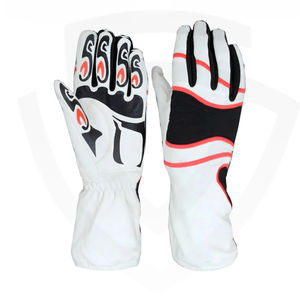 Gants de moto d'hiver personnalisés à doigts complets pour la course, compatibles écran tactile, en polyester, imperméables, respirants, avec protection des articulations - Product Image 1