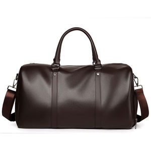 Premium Leather Duffel <b>Bag</b> for <b>Men</b> Travel Weekender <b>Overnight</b> Duffel <b>Bags</b> For Online Sale In Reasonable Price - Product Image 5