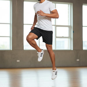 Shorts décontractés pour hommes, vente en gros directe d'usine, shorts d'été légers en toile, séchage rapide, confortables, shorts de fitness pour hommes - Product Image 1