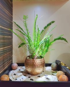 Jarrón de Metal Dorado para Flores, Maceta Decorativa Vintage para el Hogar, Florero para Mesa de Sala de Estar, Centro de Mesa, Decoración de Oficina - Product Image 5