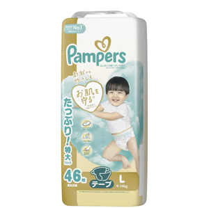 Japan Pamper Premium Quality Ichiban Ultra High Absorption Soft Touch PE Material Disposable Baby Diapers Pant L Size 46pcs - Product Image 1