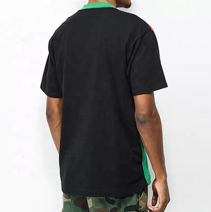 T-shirt décontracté à manches courtes pour homme, été, haute qualité, 100% coton tissé imprimé, coupe ample - Design personnalisable à prix abordable - Product Image 5