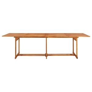 Mesa de Comedor Grande de Madera de Acacia Sólida, Muebles Duraderos para Exteriores - Product Image 2