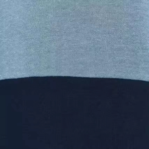 Sudadera de Hombre con Bloques de Color, Dos Tonos, Felpa de Algodón Grueso, Estilo Urbano, Corte Ajustado, Cuello Redondo, Informal, para Deporte y Entrenamiento - Product Image 5