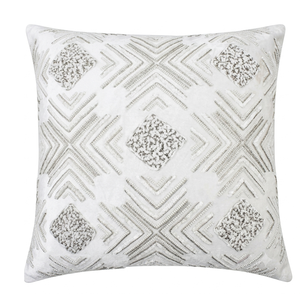 Housse de coussin en coton ornée de motifs de designer, taie d'oreiller de luxe pour la décoration de la maison, de l'hôtel et du canapé, vente en gros, exportation en Inde à bas prix - Product Image 1