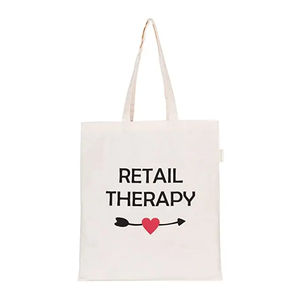 Sac fourre-tout en toile de coton personnalisable, écologique, réutilisable, style occidental, sac de shopping, poignée unie, imprimé personnalisé - Product Image 5