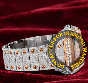 Nuevo Reloj de Hombre con Caja Cuadrada, Números Romanos, Diamantes Moissanite, Características Elegantes, Cuarzo, Diseño Único para Fiestas - Product Image 4