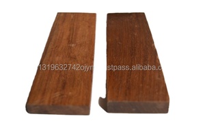 Plaquettes de manche de couteau en bois de noyer indien stabilisé et poli, imitation antique, pour l'art et la collection - Product Image 2