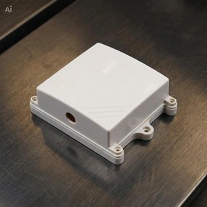 OEM ABS Plastic IP65 <b>Waterproof</b> Electronic Device Housing <b>Junction</b> <b>Box</b> Cut Holes Silkscreen Printing Laser Carving 90x85x40mm - Product Image 1