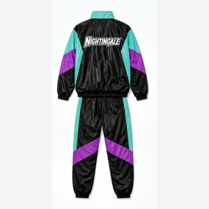 Conjunto Deportivo para Hombre, Chaqueta Deportiva Ligera con Cierre de Cremallera y Bloques de Color, Pantalones Deportivos, Cortavientos de Primavera - Product Image 6