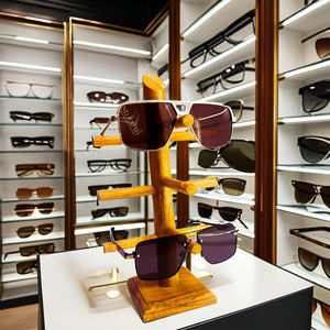 Diamond Rapid Rotating Sunglasses Table Top <b>Display</b> Stand for <b>Eyewear</b> and Sunglasses Exhibition Made in India Model Na - Product Image 1