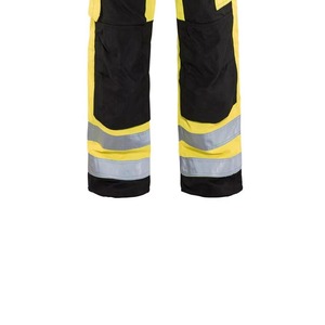 Pantalons de travail cargo pour hommes de haute qualité, personnalisables, résistants, haute visibilité, pantalons de sécurité pour la soudure, réfléchissants, en polyester, protecteurs - Product Image 3
