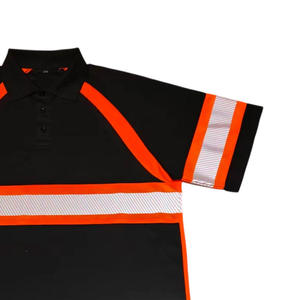 Customize Design Polyester Safety Polo Shirt His Vis Safety High Visibility Polo T Shirt Short Sleeve Men's Safety Polo Shirt - Product Image 4