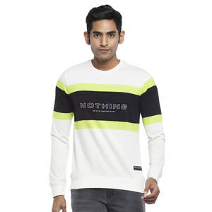 Sudadera de Cuello Redondo para Hombre, 100% Algodón, para Invierno, con Impresión Digital Personalizada, Bordado, Tela Ecológica de Secado Rápido - Product Image 1