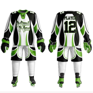 New Arrival Factory Direct Supply Custom Printed Ice Hockey Uniform for Adults Breathable Quick Dry 100% <b>Polyester</b> Team Uniforms - Product Image 1