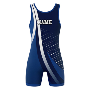New Arrival Custom Front Logo Stretch Lightweight Durable Quick Dry Wrestling Singlets Breathable Performance Gear for Teams - Product Image 5