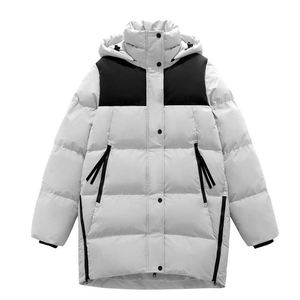 Manteau d'hiver matelassé contemporain à capuche, parka épaisse isolée, imperméable, coupe-vent, chaude, pour l'extérieur et les loisirs - Product Image 3