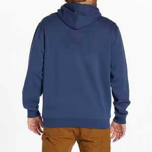 Sweat à capuche pour homme 100% Coton de qualité supérieure, brodé pour impression en relief, épais, thermique, streetwear d'hiver, teint uni - Product Image 4