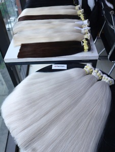 Extensiones de Cabello Humano Virgen Vietnamita al Por Mayor, de Venta Caliente, con Doble Cutícula Alineada, Natural, Liso, Decolorado - Product Image 3