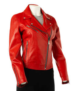 2026 Latest Design <b>Women's</b> High Quality Genuine Leather <b>Jacket</b> Zipper Fashionable for Winter Use Nylon Lining Waterproof - Product Image 1