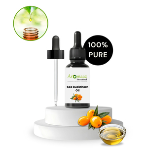 น้ำมันเมล็ดซีบัคธอร์นบริสุทธิ์ 100% จาก Aromaaz International น้ำมันสกัดเย็นสำหรับบำรุงผิวและเป็นน้ำมันตัวพา - Product Image 4