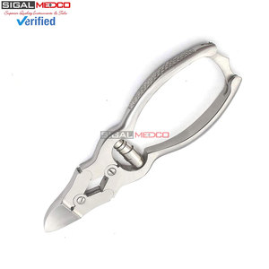 Pince à ongles professionnelle pour podologue, 6 pouces, double action, qualité chirurgicale, pour ongles épais et mycosés - Product Image 4