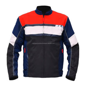 Vestes de moto coupe-vent intégrales chaudes pour l'hiver, en coton Cardura, broderie 3D, doublure personnalisable - Product Image 3