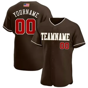 Maillot de baseball bleu personnalisé avec nom et numéro d'équipe, imprimé à l'écran, unisexe, adulte, manches courtes, polyester, vêtements de baseball - Product Image 2