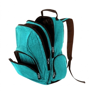Sac à dos de sport décontracté en polyester avec logo personnalisé, grand format, sublimation, paillettes, pour cheerleading, design de créateur - Product Image 1