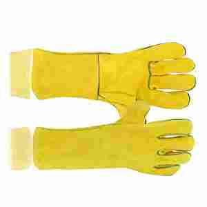 Customizable Safety Gloves Anti-Slip Durable Customizable <b>Heat</b> Resistance Welding Gloves <b>Heat</b>-resistant Welding - Product Image 5