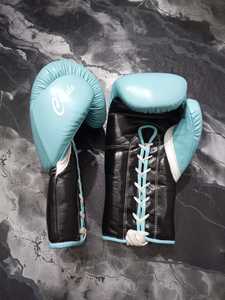 Guantes de Boxeo Canelo No Boxing No Life Sanda, Personalizados para Sparring y Entrenamiento, de Cuero Vacuno Auténtico, Antideslizantes, que Absorben la Humedad, con Cordones - Product Image 6