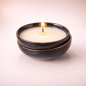 Stackable Ceramic Candle Vessels Wide Bowl Thick Durable Heat Resistant Smooth Finish Single Wick Premium Home Decor - Product Image 2