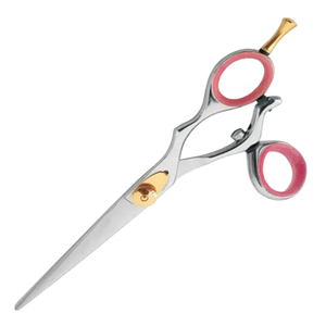 Ciseaux de coiffure professionnels pivotants de 6 pouces avec anneau de pouce, en acier 440C, ajustables, pour la coupe de cheveux en salon, vente en gros - Product Image 6